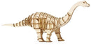 3D-puzzel Apatosaurus 24,7 x 9,5 cm hout naturel