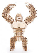 3D-puzzel Gorilla 15 x 10 x 5 cm hout naturel