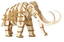 3D-puzzel Mammoet 13,5 x 8 cm hout naturel