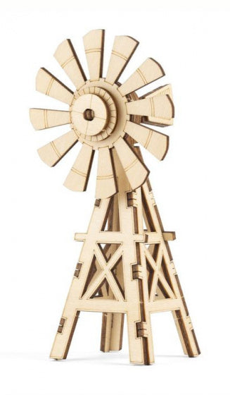 3D-puzzel Windmill 15 x 11 cm hout naturel