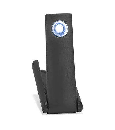 boeklampje led opvouwbaar 10 cm abs zwart