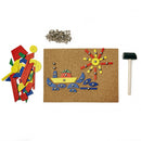 hamertje tik 26 x 18,5 x 3,7 cm hout