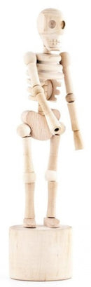 knutselset Lazy Bones 18 cm hout naturel