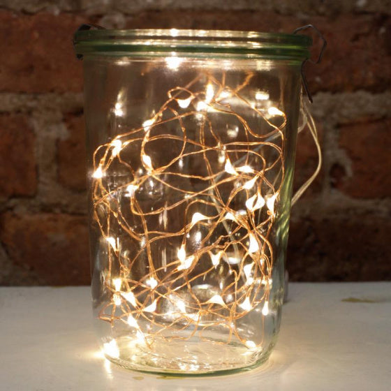 lichtsnoer led 1,82 m koper rosé goud