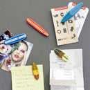 magneten Surf's Up! 7,1 x 1,2 cm vinyl 5-delig