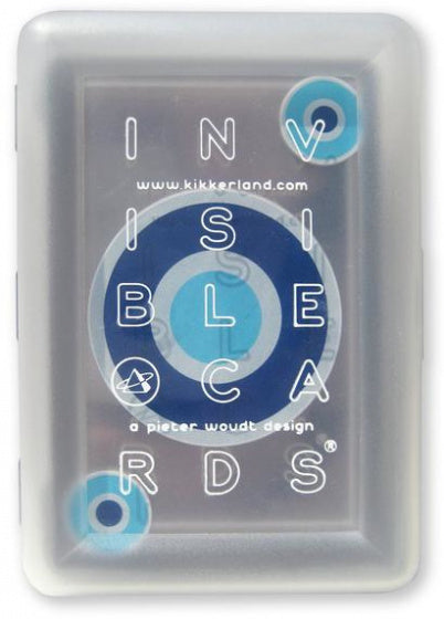 speelkaarten 6,5 x 9 cm PVC transparant 55-delig