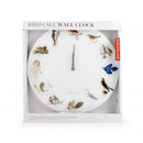 wandklok Bird Call 38 x 4 cm ABS/PVC wit