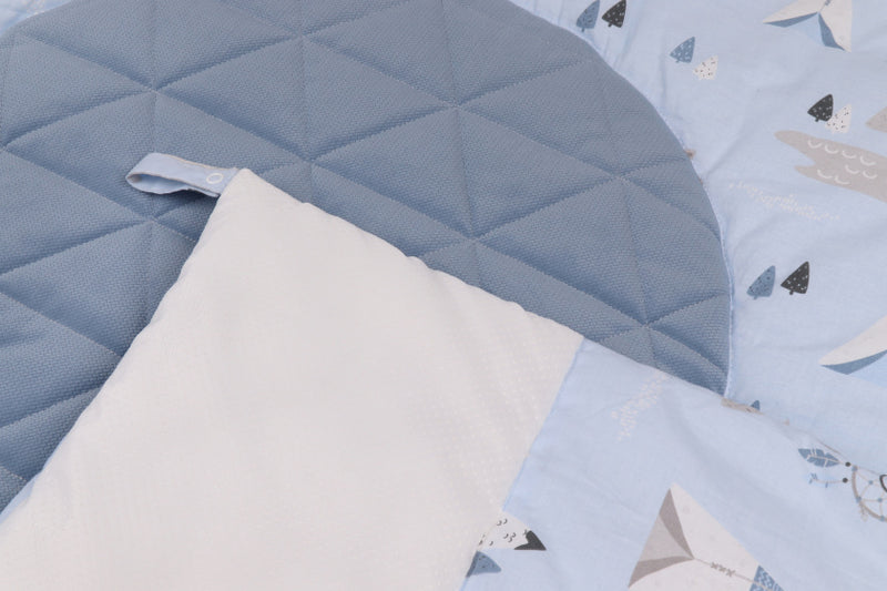 speelkleed Indian junior 107 cm polykatoen blauw