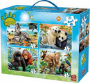 legpuzzel 4-in-1 Animal World