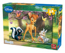 King puzzel 24 stukjes Bambi 05256