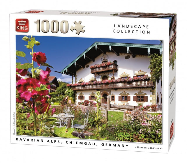 legpuzzel Bavarian Alps Chiemgau Germany 1000 Stukjes