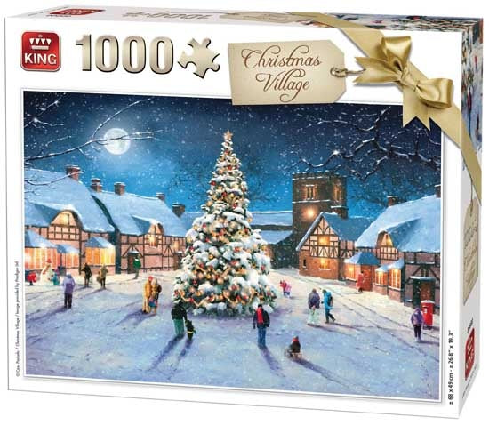 legpuzzel Christmas Village 1000 stukjes