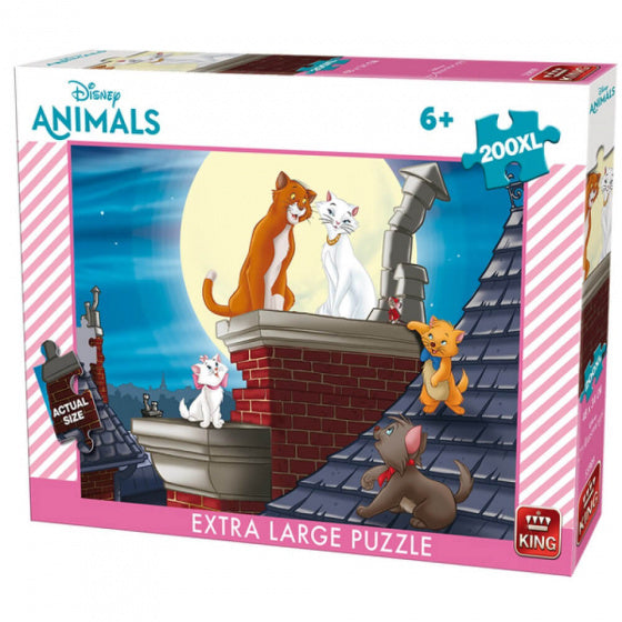 legpuzzel Disney De Aristokatten XL junior 200 stukjes