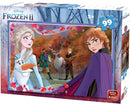 legpuzzel Disney Frozen II karton 99 stukjes