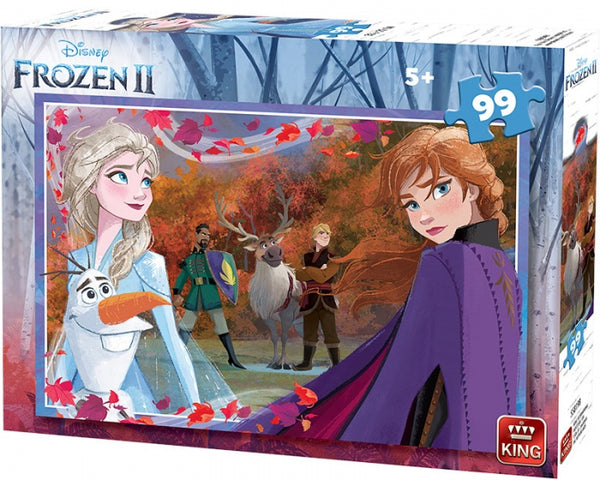 legpuzzel Disney Frozen II karton 99 stukjes