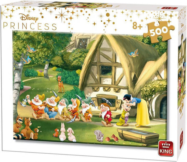 King Puzzel Disney Princess Sneeuwwitje 500 Stukjes