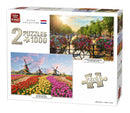 King Puzzels Dutch Collection 2x1000 Stukjes