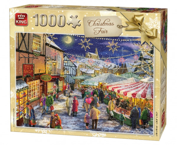 Legpuzzel Kerstmarkt 1000 Stukjes
