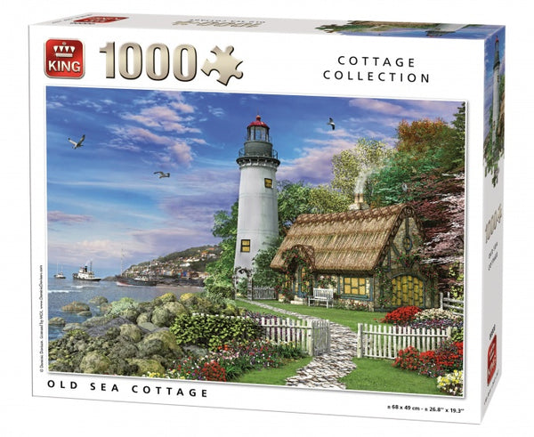 King Legpuzzel Old Sea Cottage 1000 Stukjes