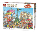 Legpuzzel Piccadilly Circus Comic 1000 Stukjes