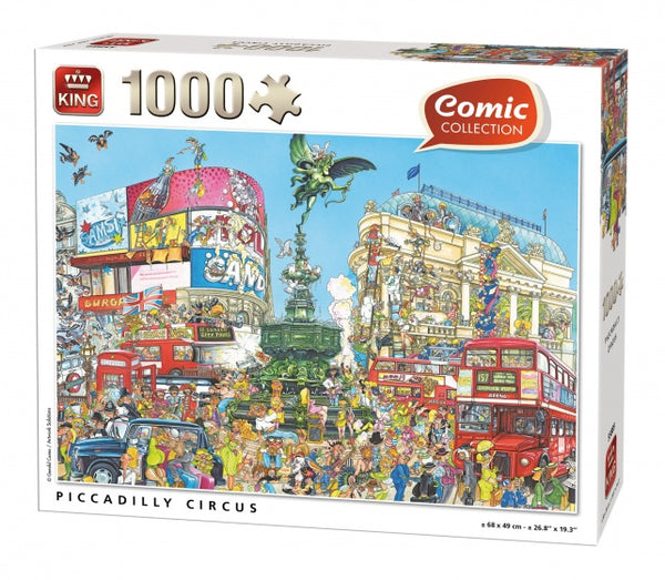 Legpuzzel Piccadilly Circus Comic 1000 Stukjes