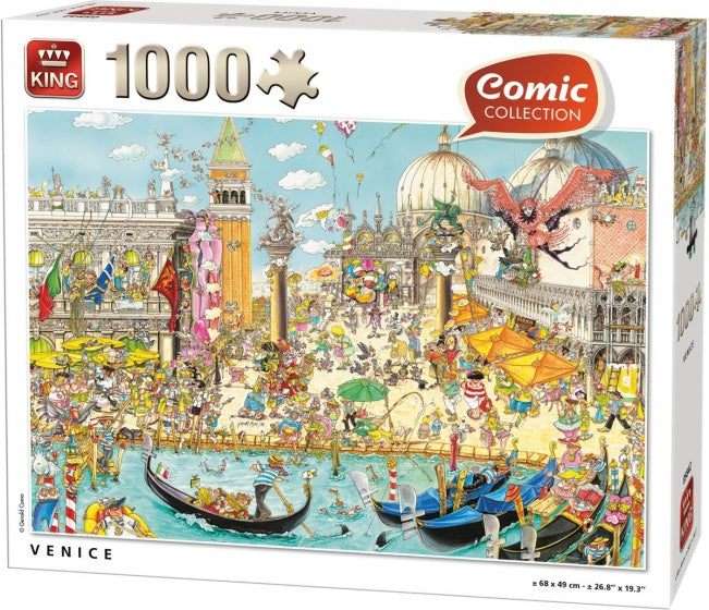 legpuzzel Venice Comic Collection 1000 Stukjes