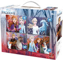 King 4in1 Puzzel Disney Frozen 2 12-16-20-24 Stukjes
