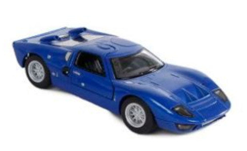 auto Ford GT40 Mkii 1966 die-cast 1:36 blauw