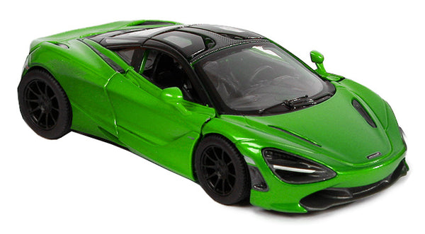 auto McLaren 720S pull-back 1:36 staal die-cast groen