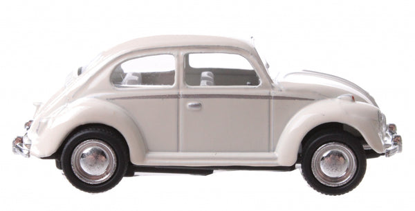 auto Volkswagen Beetle junior 6 cm die-cast crème