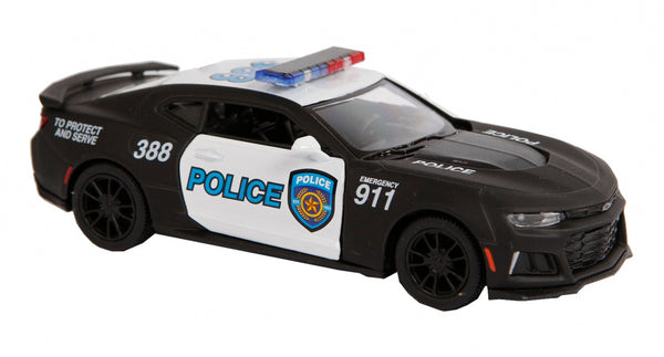 schaalmodel Chevrolet Camaro ZL 1:38 aluminium zwart