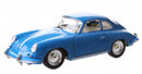 schaalmodel Porsche 1:32 junior die-cast 10 cm blauw