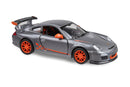 schaalmodel Porsche 911 GT3 RS 11 cm alu 1:36 grijs