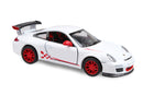 schaalmodel Porsche 911 GT3 RS 11 cm alu 1:36 wit