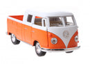 schaalmodel Volkswagen 1:34 die-cast 10 cm oranje
