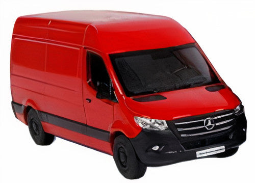 speelgoedauto Mercedes-Benz Sprinter 1:42 die-cast rood