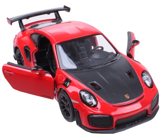 speelgoedauto Porsche 911 GT2 RS 1:36 metaal rood