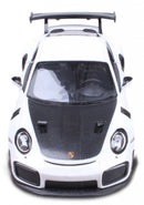 speelgoedauto Porsche 911 GT2 RS 1:36 metaal wit