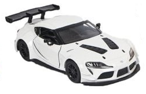 speelgoedauto Toyota GR junior 12,5 cm die-cast wit