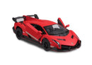 sportwagen Lamborghini Veneno 1:36 die-cast rood