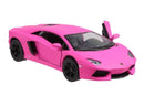 sportwagen Lamborghini Veneno 1:36 die-cast roze