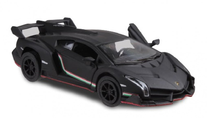 sportwagen Lamborghini Veneno 1:36 die-cast zwart