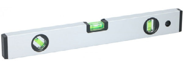waterpas 40 cm staal grijs