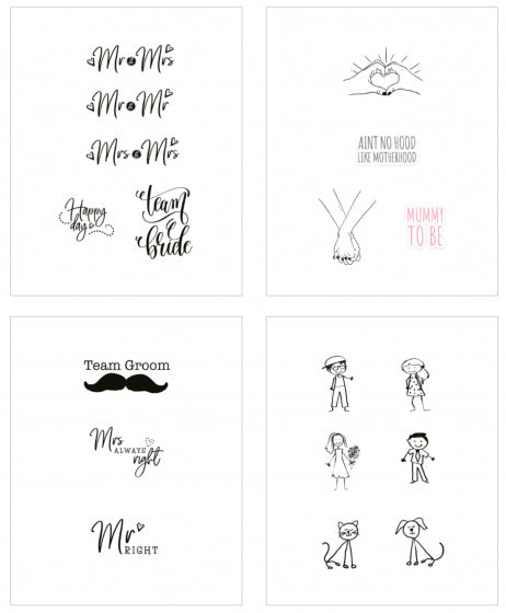 stickervel Built New York 20 x 10 cm PVC 4-delig