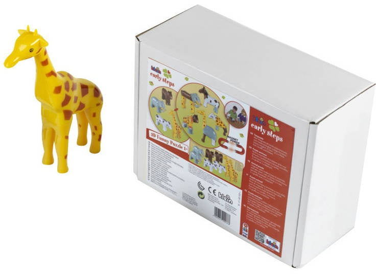 3D-puzzel Dieren junior 29,5 cm 32 stukjes