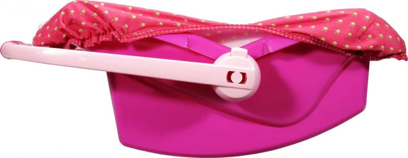 babydraagzitje Princess Coralie roze 47 x 31,5 cm