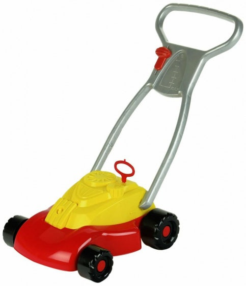 grasmaaier met geluid 62 x 29 x 50 cm rood/geel