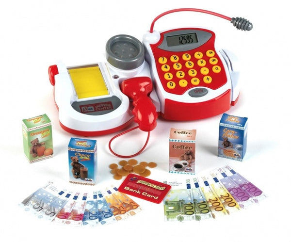 kassa shopping centre met accessoires