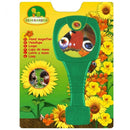 vergrootglas met pincet groen