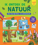 kleur- en stickerboek Ik ontdek de Natuur